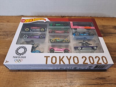 Hot Wheels 2020 Tokyo Olympics 10 CARS BOX SET XXXII - New Sealed