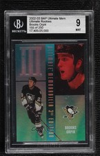 2002-03 ITG Be A Player Ultimate Memorabilia 3rd Edition Brooks Orpik BGS 9 u6m