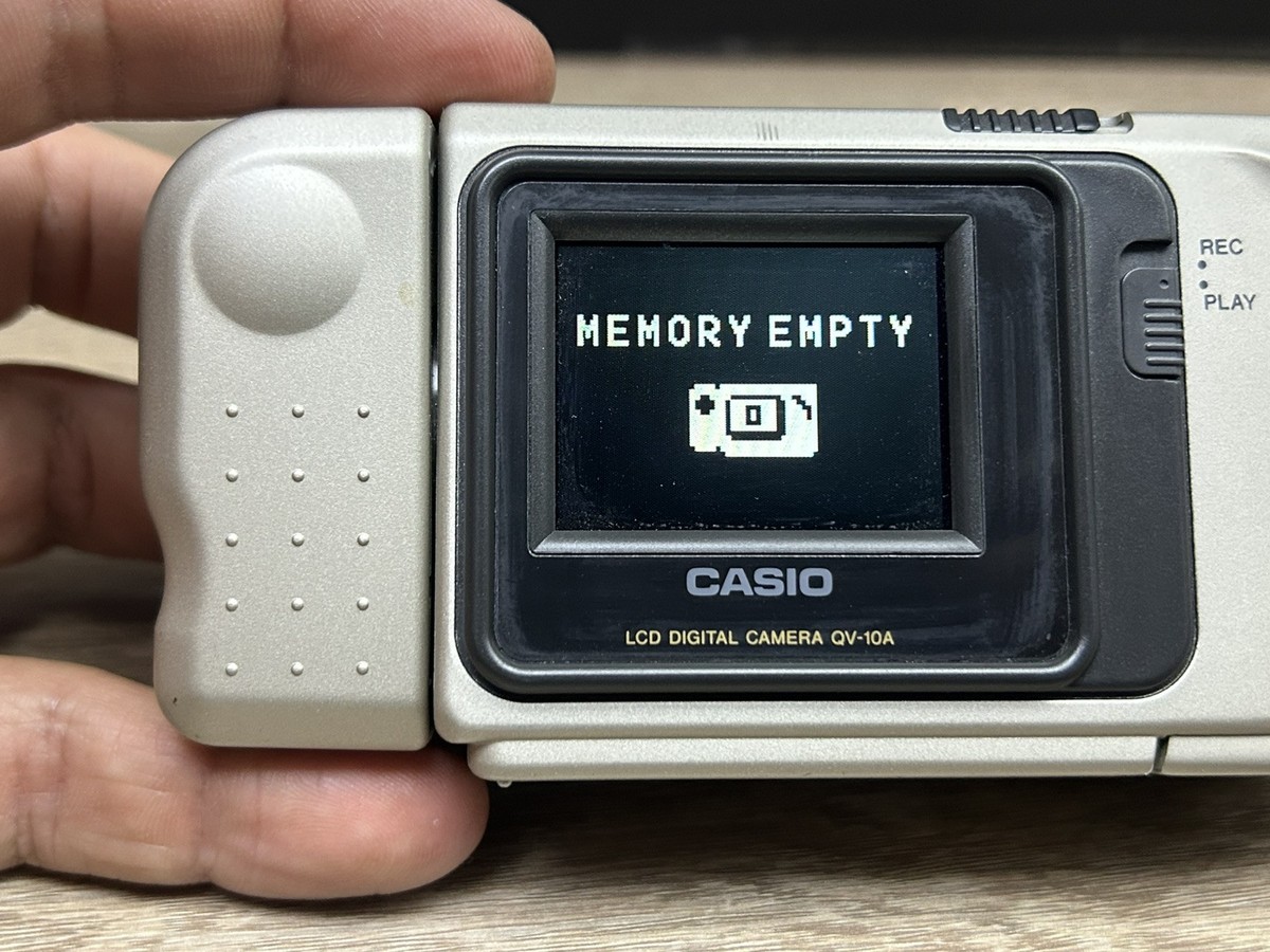 3F【激レア・昭和レトロ】CASIO QV-10A デジタルカメラ 初代デジカメ カメラ 3F【激レア・昭和レトロ】CASIO QV-10A デジタルカメラ 初代