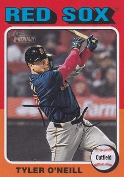 Tyler O'Neill 2024 Topps Heritage #590 Boston Red Sox