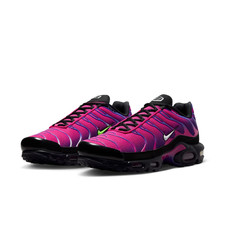 NIKE AIR MAX PLUS TN Fireberry/Bianco-Nero UK 10,5/EUR 45,5 nuove con scatola completa