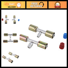 Ac Fitting Set 8 10 Female O-ring Beadlock Straight R134a Pressure Valve Ac Fitting Set 8 10 Female O-ring Beadlock Straight R134a Pressure Valve