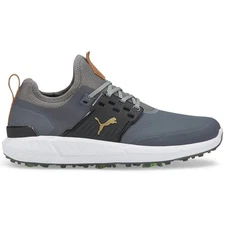 NEW Mens Puma Ignite Articulate Golf Shoe - Grey/Gold/Black - Pick Size & Width!