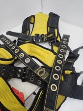 Guardian Fall Protection XX-Large Cyclone Construction Harness - Black/yellow
