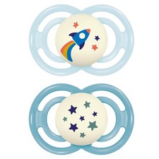 Perfect Baby Pacifier 16 Months, Extra Thin Nipple, Developed with Orthodont...