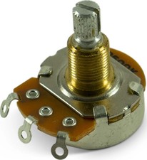 Alpha Potentiometer 500 kohm - Linear Taper - Split Shaft - Standard Bushing ...