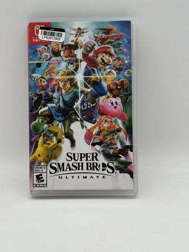 Super Smash Bros Ultimate Nintendo Switch Complete CIB Tested Works