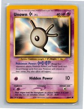Unown [K] Unlimited 58/64 Neo Revelation Common LP on eBay
