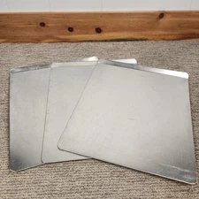 WearEver Air Bake Insulated Bakeware 3 Cookie Sheets 14x16 Aluminum Vintage