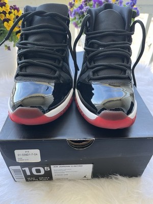 Jordan Air Jordan 11 Retro Bred Black Red White 378037-010 High