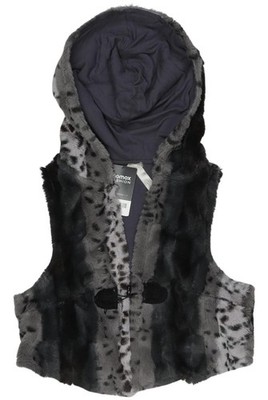 tredy Weste Damen ärmellose Jacke Steppweste Kostümweste Gr. 38 Grau #blagndv