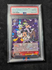 2023 Weiss Schwarz Disney 100 Mickey/Donald/Goofy Dds/S104 054 PSA 10 Gorgeous