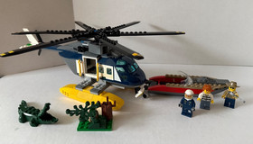 LEGO #60067 City - HELICOPTER PURSUIT (2015)~99% Complete