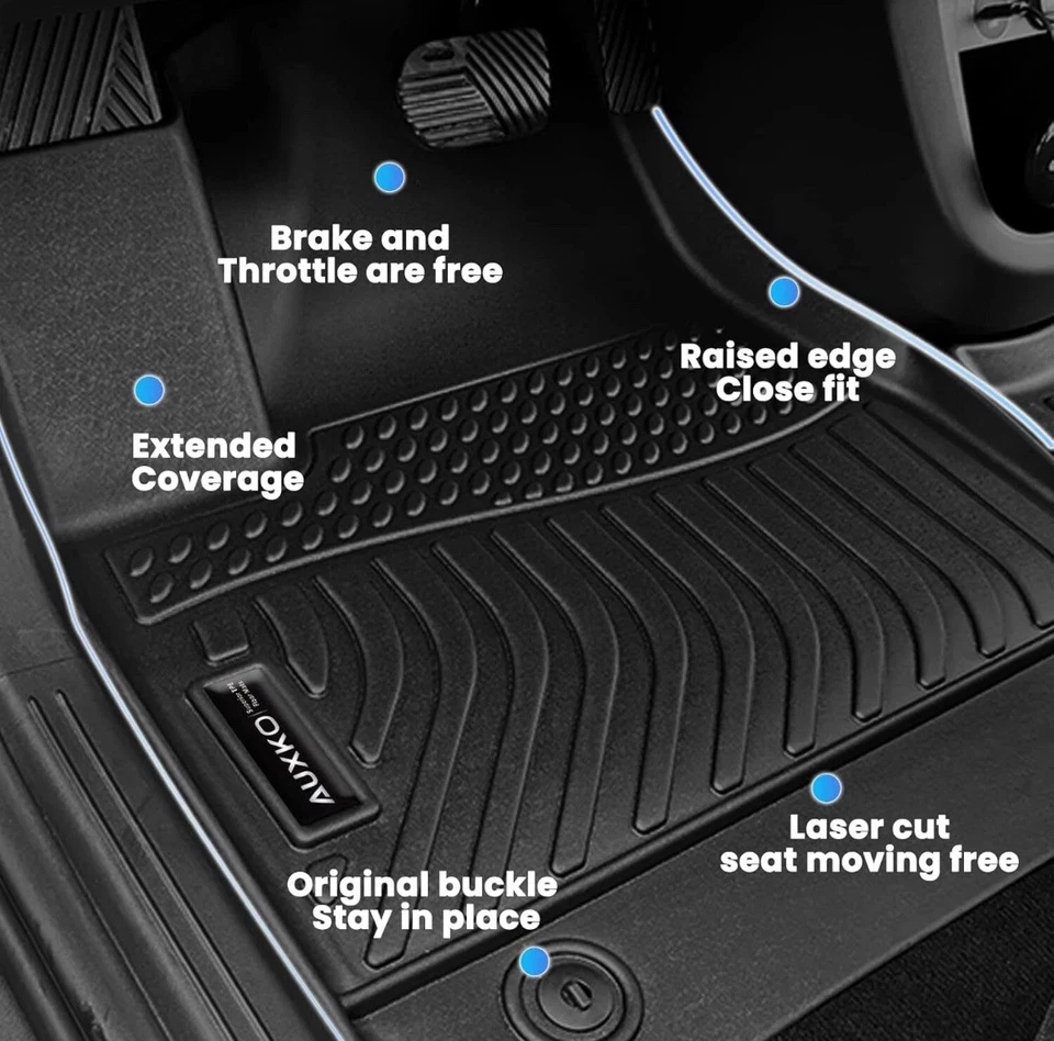 Alfombrillas Auxko para todo tipo de clima aptas para Honda CR-V 2023 2024 2025 (incluye híbrido) Foto 2 de 4