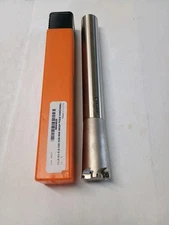 Indexable End Mill high  Feed  thru Cool 1-1/4" cut 0.03" Max Depth 1-1/4" Shank