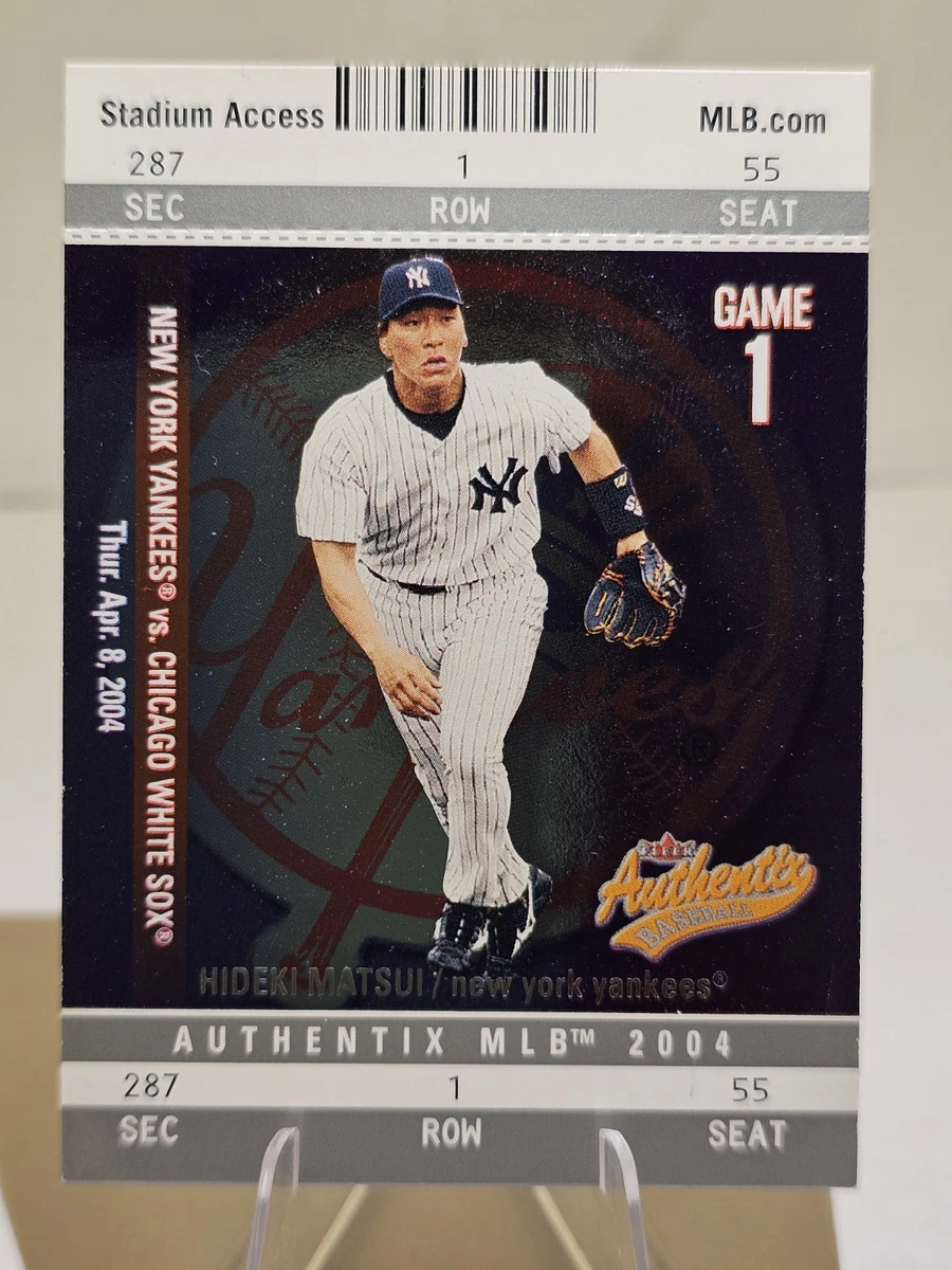 2004 Fleer Authentix - Hideki Matsui #89 for sale | eBay