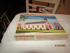 Vintage Bachmann Plasticville O 027 S Church 1818 Complete except the Cross