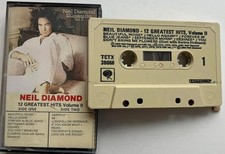 Neil Diamond - 12 Greatest Hits Volume 2 Cassette Tape VG C40