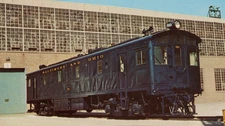 Baltimore & Ohio 50 Box-Cab Diesel Postcard EMD 50th Anniversary McCook IL 1935