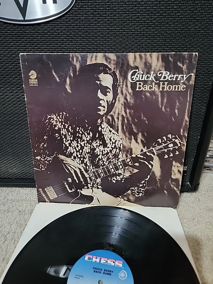 Chuck Berry Back Home Lp Vinyl 1970 1st 'CHESS' Press LPS-1550 VG/VG RARE - Image 2 of 4