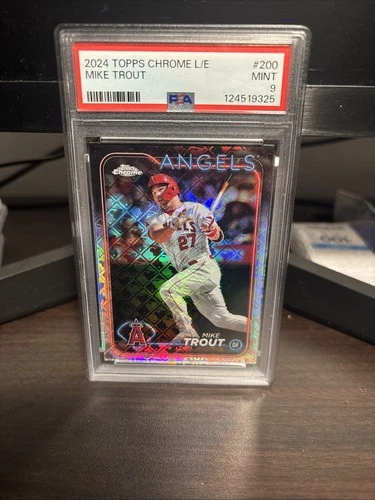 2024 Topps Chrome Logofractor Edition - Mike Trout #200