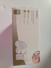 Nuliie Flange Sizing Kit 10pcs - Food Grade Silicone Breast Pump Inserts 24mm