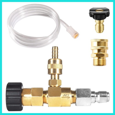 #ad Adjustable Chemical Injector Kit Downstream Injector Kit for Pressure Washer... $34.16