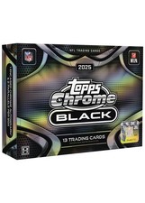 2025 Topps Chrome Black Football Base Cards - Choose Your Player Bulk Discounts!