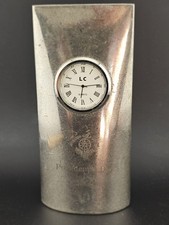 2002 English Golf Union President's Day LC Quartz Metal Tower Clock Untested B8