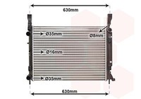 VAN Wezel KüHler, MotorküHlung 43002469 FüR MERCEDES-BENZ Renault