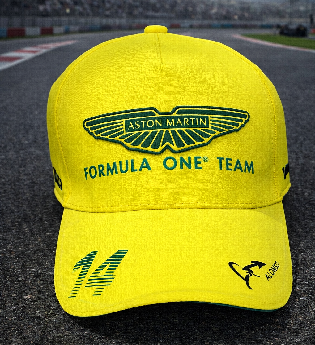 Aston Martin Formula One F1 Fernando Alonso #14 Lime Green 2026