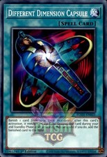 1. Auflage verschiedene Dimensionen Kapsel EGO1-DE025 Yugioh