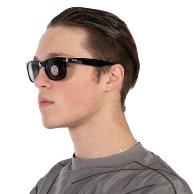 Ray-Ban RB2140 901 50-22 Wayfarer Green Lenses Unisex Classic