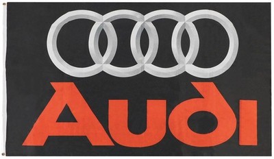 For Audi Car Enthusiasts 3x5 ft Flag Racing Show Garage Wall Decor Banner