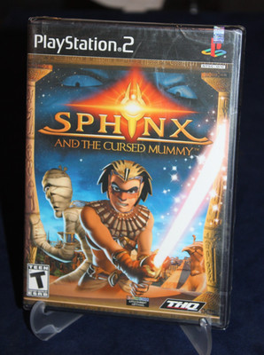 Sphinx and the Cursed Mummy PlayStation 2 2003 PS2 - Brand New / Factory Sealed