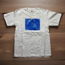 SUPREME Tunnel Tee Short Sleeve Top in white Cotton T-Shirt SS24 men  s size med