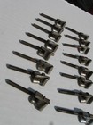 1920s Ludwig rim clip's, tension rods, washers. for vintage snare drum. READ !!! — photo 7