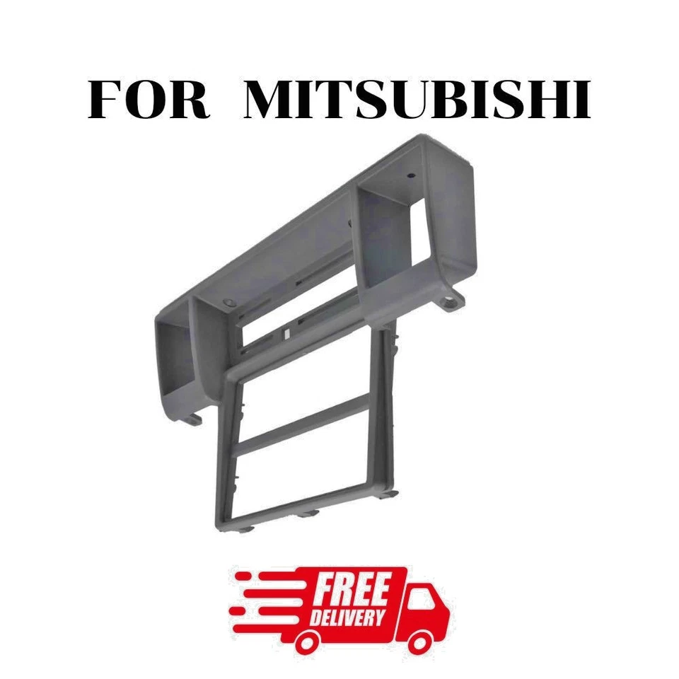 Ventilación de marco de ventilación de radio de aire gris para camioneta Mitsubishi Mighty Max L200 1995 Foto 3 de 4