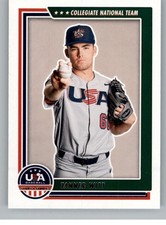 Tanner Witt RC 2022 Panini Stars-Stripes USA Baseball Rookie #41