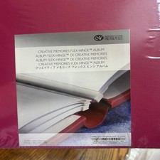 Creative Memories 12x12" Raspberry Pink Flex-Hinge Scrapbook Album No Pages New