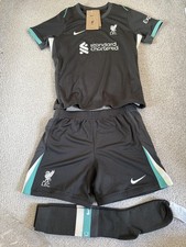 LFC Kids Football Kit Liverpool FC Nike 2024-25 Small- Age 4/5 Years RRP £55 ✅