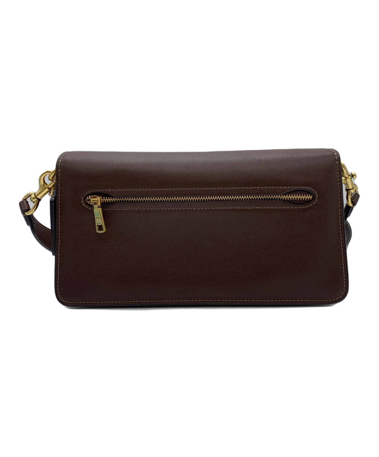 Coach CCX04 Shoulder Bag Brown Women Used Authentic image 3