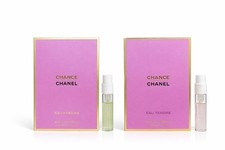 CHANEL CHANCE Eau Fraiche  Eau Tendre EDP Sample 1.5ml 2pcs Set 
