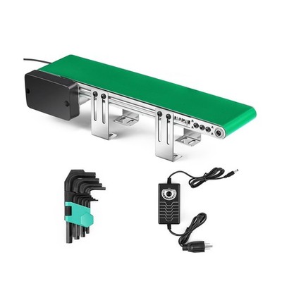 Belt Conveyor 20 inch Conveyor Desktop Version with Reverse Switch Step-Less ...