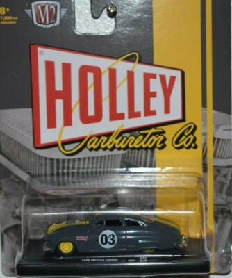 2021 M2 MACHINES 1949 MERCURY HOLLEY CUSTOM AUTO DRIVERS R72 20-55 1:64
