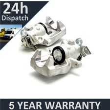 2x Brake Calipers Rear Fits Peugeot 308 (Mk1) 1.6 HDI - 5 YEAR WARRANTY