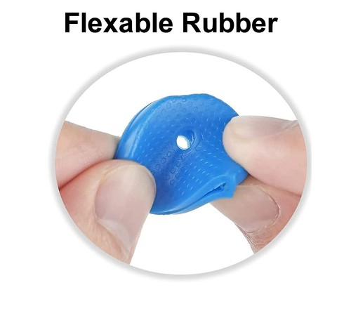 Clearance Flexable Rubber Key Tops Bag of 20 Random Colours - Picture 2 of 4