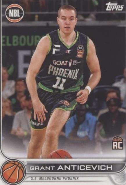 2022-23 Topps NBL National Basketball League - Grant Anticevich #71 - 1 of 2