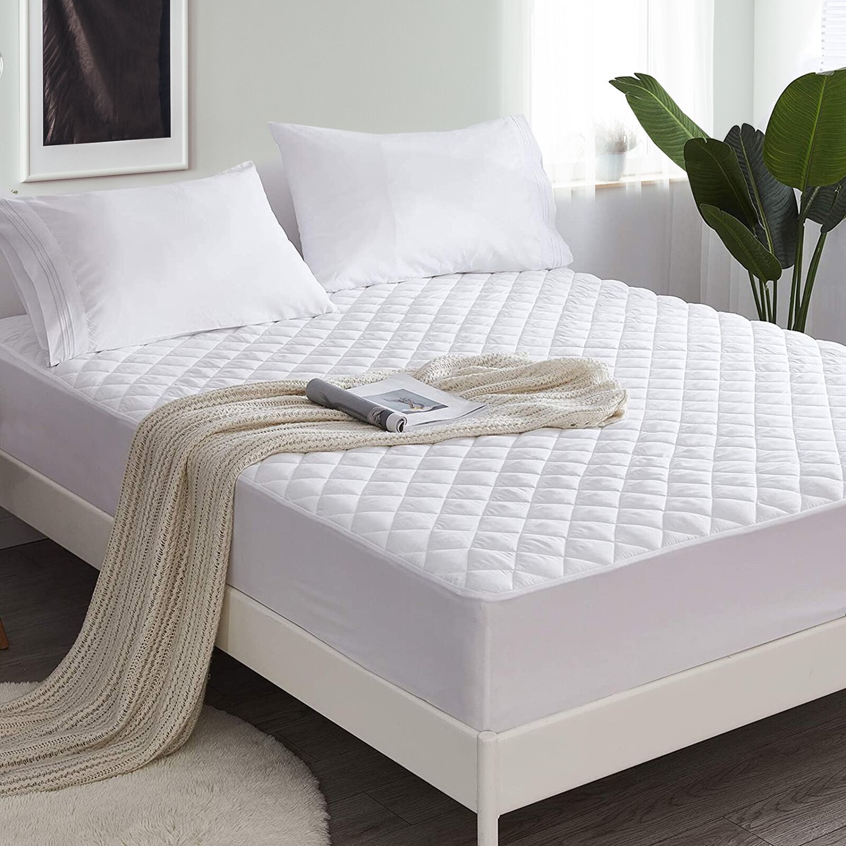 Costway Heated Electric Mattress Pad Queen Size w/Dual Controller Auto Shut  Off | eBay