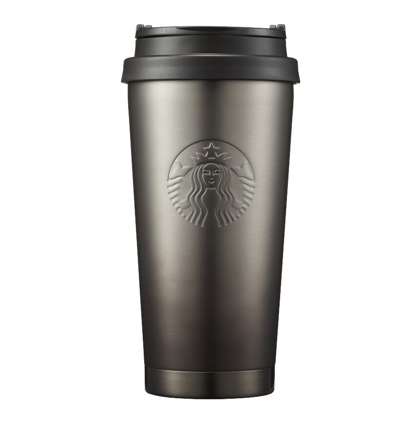 Starbucks Korea Limited SS Elma Black Heritage Tumbler 473ml